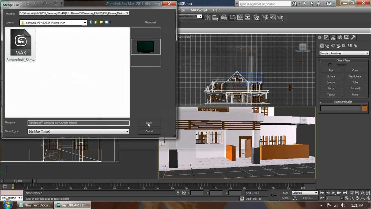 easy 3ds max projects